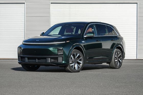 LEADING IDEAL L7 Çin EV Arabaları Hibrit Ultra Lüks SUV 210KM