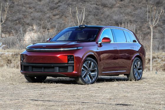 LEADING IDEAL L7 Çin EV Arabaları Hibrit Ultra Lüks SUV 210KM