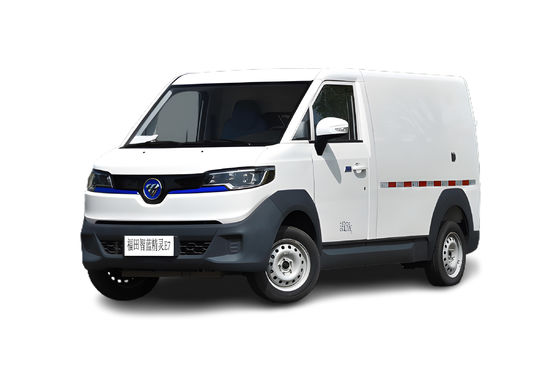 Foton E7 Elektrik Kutusu Çinli Elektrik Kamyonlar 90KM/H Kentsel Lojistik Araç