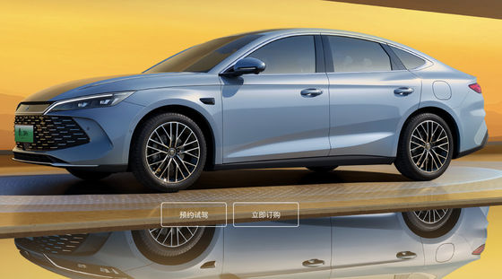2025 BYD Qin L DMi 4 Kapılı 5 Koltuklu Elektrikli Arabalar 0.42 Saat Hızlı Şarj ve AC/DC Destek
