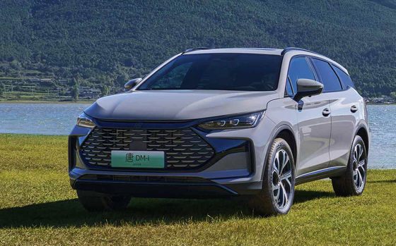 Kombine sürüş aralığı Çin elektrikli SUV kablosuz akıllı telefon şarj BYD TANG DMI